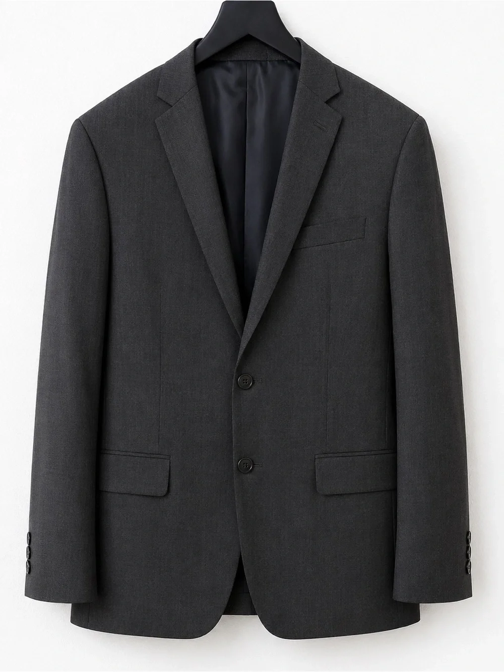 NWOT Michael Kors Charcoal Gray Two-Button Sport Coat Size 46R
